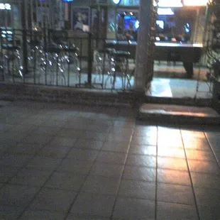 small dance tiled dance floor