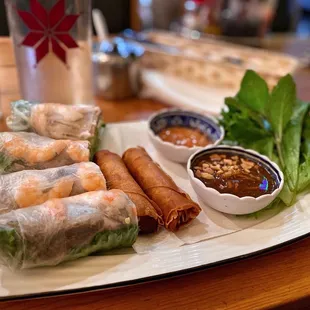 Spring Rolls and Egg Rolls