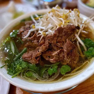 Grilled Lemongrass Beef Pho