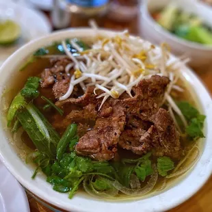 Grilled Lemongrass Beef Pho