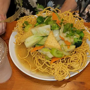 Vegan dry noodles