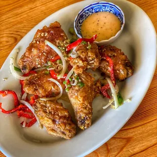 My absolute fave! Butter garlic crispy fried chicken