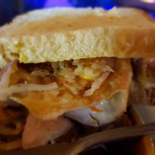 The sourdough breakfast sandwich