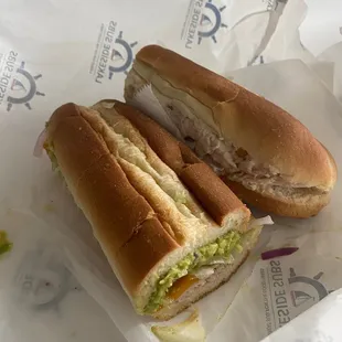 Build your own turkey sub