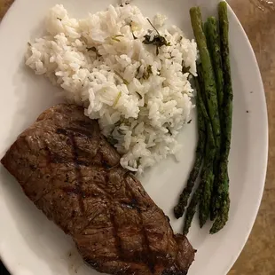 Special of the night,  KC Strip Steak