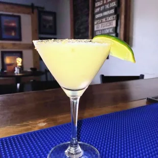 Key lime martini- our signature drink!