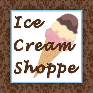 Ice Cream Shoppe Sign