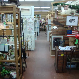 View looking towards the back from the front corner, right (southeast) side.