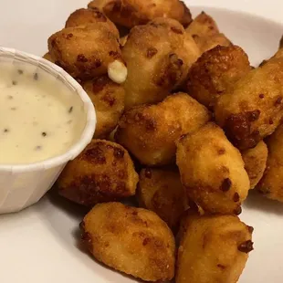 Fried cheese curds!!