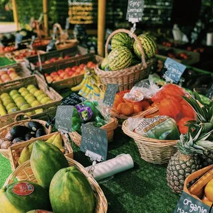 Our Organic Section  #Farmer'sMarket #FruitStand #Organic Produce