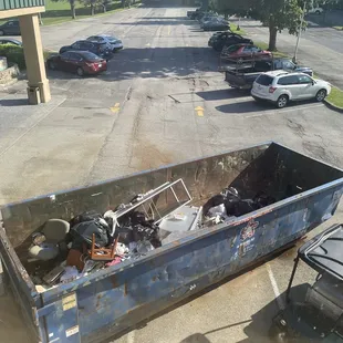 Our view from the room.