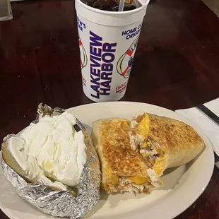 Chicken Bacon Ranch Wrap