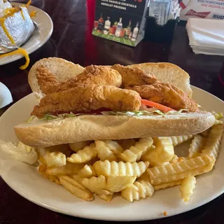 Fried Catfish Poboy