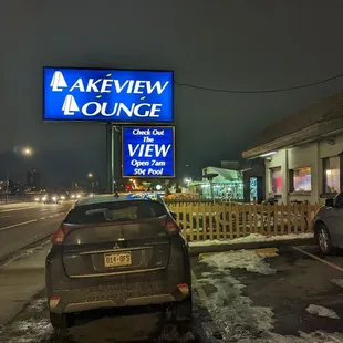 a car parked on the side of the road