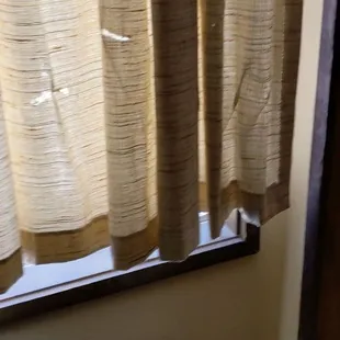 Ghetto window curtain!