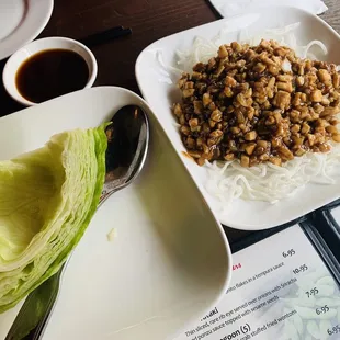 Chicken Lettuce Wraps