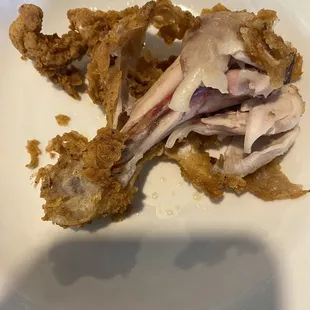 This is the 2nd chicken leg-and the first one was just like it-see the red in it