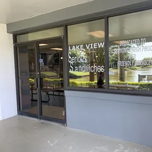Back Patio entrance