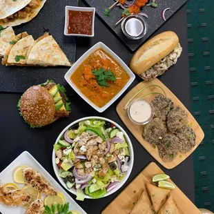 A mix of our specialities, Welcome!