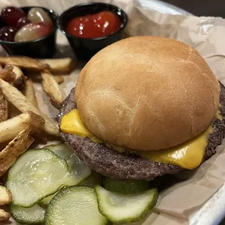 Kids Cheeseburger and Fries