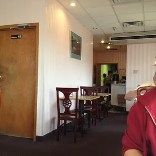 a woman eating a meal