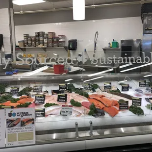 interior, sushi and sashimi