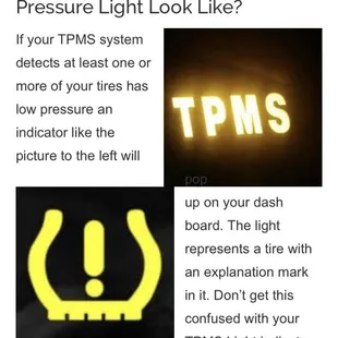 First time the exclamation light was on. second time the TPMS light. Front desk tried to argue these lights were synonymous