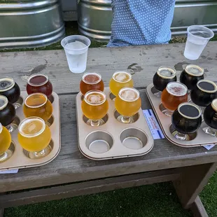We tried nearly all of their beer. My favorite was lions share.