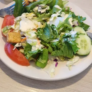 Beautiful side salad