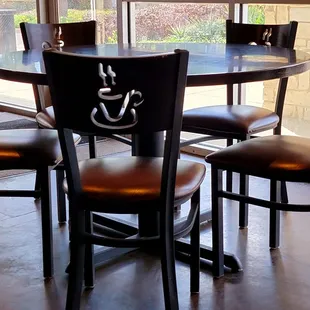 The hot cup of coffee design is perfect. Have not seen these anywhere else!