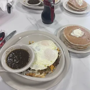 Mexican Chorizo Skillet with one side