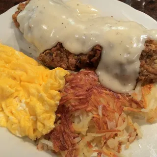 Chicken Fried Steak & Eggs