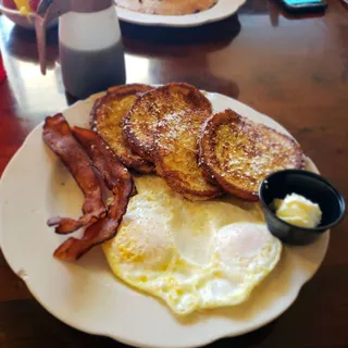 4 Piece Cinnamon Swirl French Toast Combo