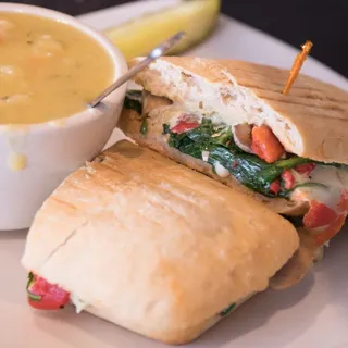 Grilled Chicken Pomodoro Panini