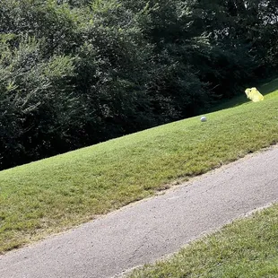 Trash all over the course. Course is not maintained at all!!