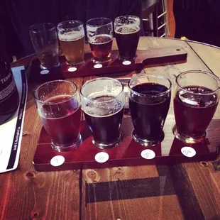 Having a couple of flights!