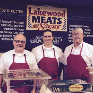 Bruce, Brett and Jim...our team of butchers:)