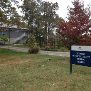 ODU Women's Intercollegiate Rowing is in rear