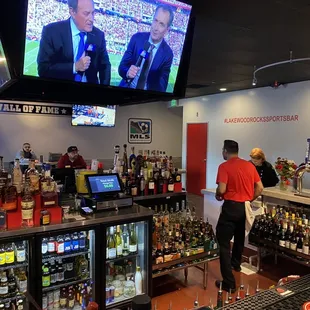 Bar area