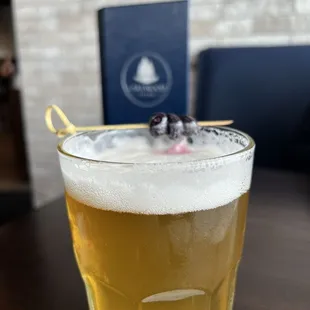 Blueberry beer