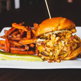 Bourbon Bacon burger