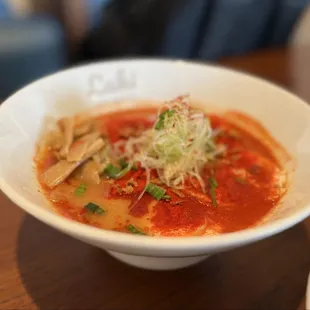 Spicy Chicken Baitang Ramen(chicken chashu): so good !