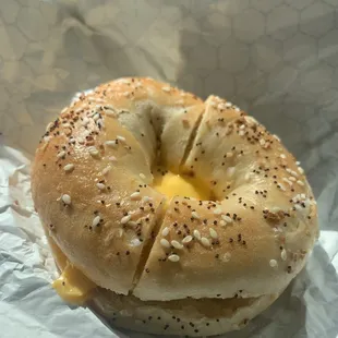 egg and cheese sandwich