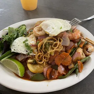 The disappointing omu noodles.