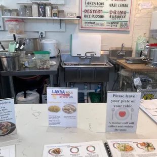 interior, sushi and sashimi