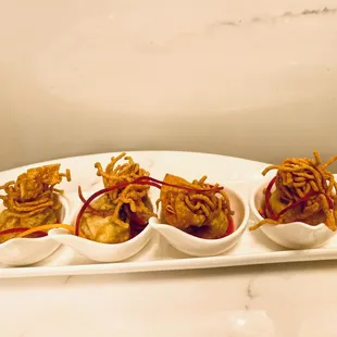 Cream Cheese Avocado Wontons