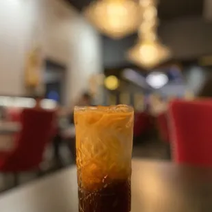 Thai iced tea
