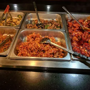 interior, chicken wings and fried chicken