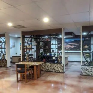 Part of the big interior.
