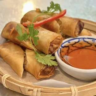 Crispy Vegetables Rolls (house made)